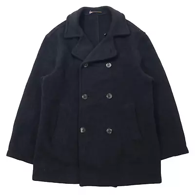 GLOVERALL England MADE Double Melton Coat P Coat L Gray Wool • $71