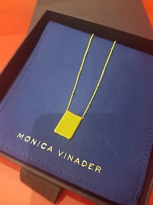 Monica Vinader 18ct Gold Vermeil Siren Muse Adjustable Necklace 41-46cm New🎁❤ • $110.97