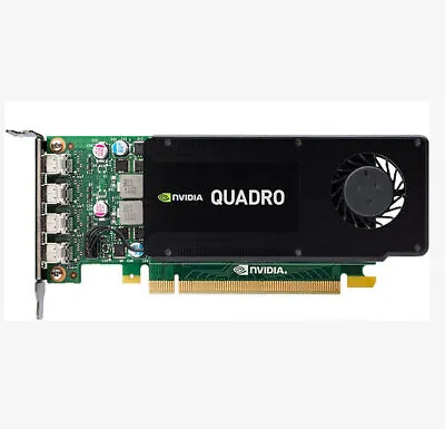 NVIDIA Quadro K1200 4GB Graphics Card 4× Mini Display Port Video Memory • $54