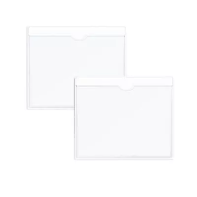 2pcs Self-Adhesive Label Holder For Parking Permit Clear Index Card Pockets S... • $7.57