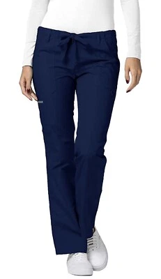 £4.99 • Buy Adar Uniforms Women's Medical Scrubs Pants Drawstring Navy Blue Size XXL BNWT