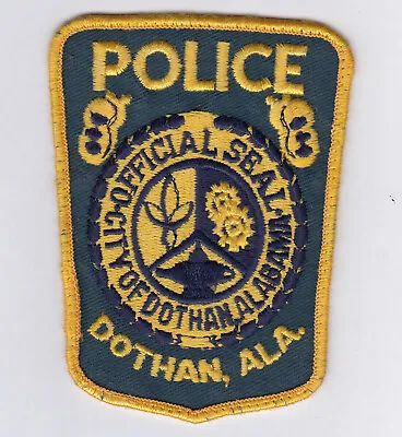 £3.99 • Buy DOTHAN Alabama Police - Embroidered Patch / Sew On Badge 