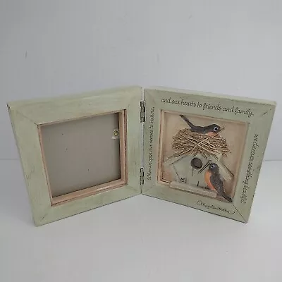 Marjolein Bastin Picture Frame Natures Sketchbook Hallmark Robin On Nest Spring • $15