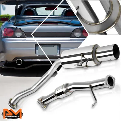 For 00-03 Honda S2000 AP1 F20 S2K 4 Tip Muffler Stainless Catback Exhaust System • $153.89