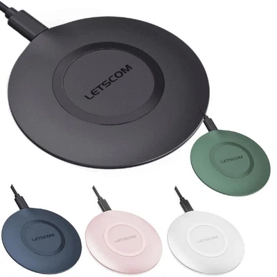 £5.99 • Buy Fast Wireless Charger Qi Charging 15W For Samsung Galaxy IPhone 13 12 11 XR XS