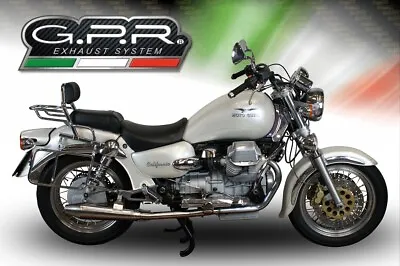 Moto Guzzi California 1100 2003-05 GPR Vintacone Pair Hom Slip-on Exhaust • $897.04