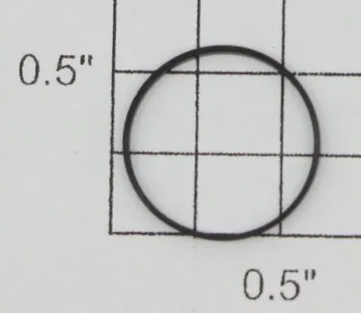 MTH DE-1600015 15.2mm X  1.3 Mm HO Traction Tire (2) • $4