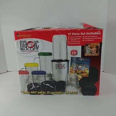 The Original Magic Bullet 17 Piece Hi-Speed Blender-Mixer System Homeland • $39.99