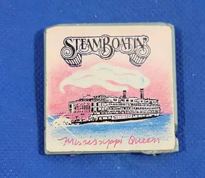 Vintage Fridge Magnet Steam Boatin' Mississippi Queen Collectable • $2.38