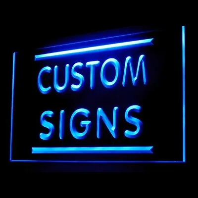 Your Text Personalized Custom Made Home Decor Display LED Light Neon Sign • $22.99
