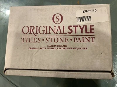 $32 • Buy Vintage Original Style 4” Ceramic Trim Tile KW5910 Made In England~Peachy Orange