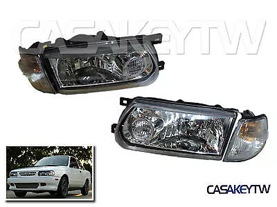 $175.36 • Buy New~91~92~93~94~Clear Headlights Corner Lamp Lights For Nissan B13 Sentra & SE-R