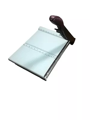 Martin Yale 12in Premier GreenBoard Wood Series Guillotine Paper Cutter • $79.99