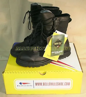 NEW Belleville Wellco Bates ICB Military Waterproof Black Combat Goretex Boots • $22.90