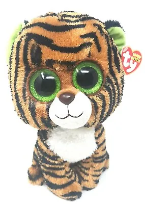 £14.99 • Buy Rare Ty Beanie Boo Buddy 2010 Stripes The Tiger Plush Soft Toy Retired BNWT