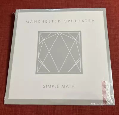 MANCHESTER ORCHESTRA - Simple Math / New Limited Pink Swirl Vinyl LP / 2024 • $35