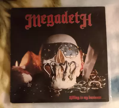 Megadeth - Killing Is My Business Vinyl LP 1985 Combat Records Boots Uncensored • $149