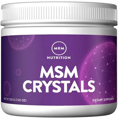 MRM (Metabolic Response Modifiers) MSM Crystals 200 G Powder • $16.52