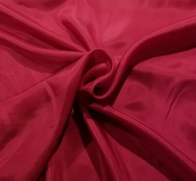 Hot Pink Habotai Silk - Absolutely Gorgeous! Soft And Elegant! • $15