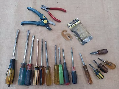 Mixed Tools - Screwdrivers Slotted Phillips Head Stubby Etc. • $15
