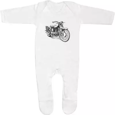 'motorbike' Baby Romper Jumpsuits / Sleep Suits (SS039367) • £9.99