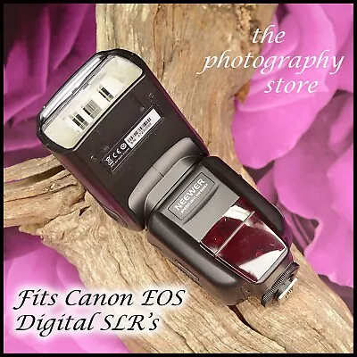 FREE POST Canon EOS Digital SLR Fit Neewer NW565EX Flashgun Speedlight • £54.95