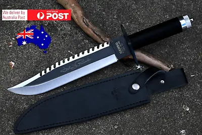 Rambo 2 First Blood Stallone Part II Hunting Knife-Tactical Knife-combat Knife • $64.99