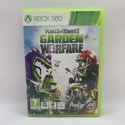 Plants Vs. Zombies: Garden Warfare Xbox 360 2014 Shooter Electronic Arts PG VGC • $9.95