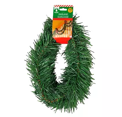 Christmas House Artificial Wired Garland 12 Ft. Strands;  In Door Out Door Deco • $8.49