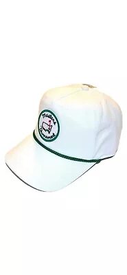 2023 MASTERS (WHITE) RETRO ROPE PATCH Logo Golf Hat From AUGUSTA NATIONAL • $69.99