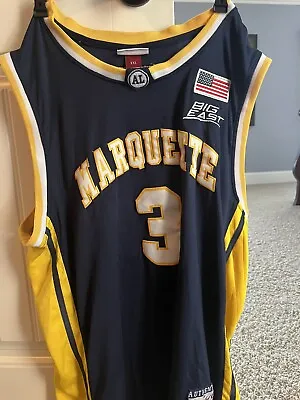 Dwayne Wade Unlimited Classics Marquette Jersey • $45