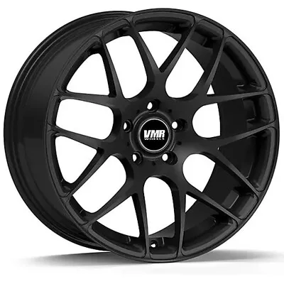 (1) 22  VMR Wheels V710 22x10.5 Et40 +40 Offset 5x120 74.1mm Bore Matte Black • $199.99