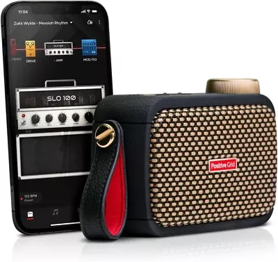 Positive Grid Spark GO 5W Portable Smart Guitar Amp Headphone Amp & Bluetooth • £139.99