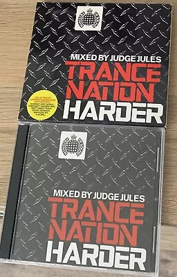 Ministry Of Sound Trance Nation Harder 2CD + Outer Cover.Post Large Letter.🇬🇧 • £1