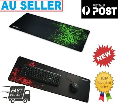 $17.98 • Buy Non-slip Wide Long Extended Gaming Large Mouse And Keyboard Pad Mat For Gamer AU