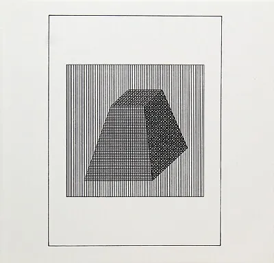 Sol LeWitt | Untitled XIX From  Ficciones  | 1984 | Serigraph | Mint Condition • $125