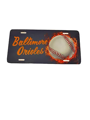 Vintage Baltimore Orioles Car Tag Plate • $58.88