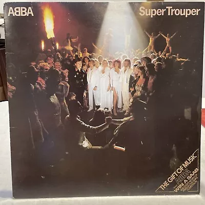 ABBA Super Trouper Vinyl LP 1980 EPC 10022 • £5.50