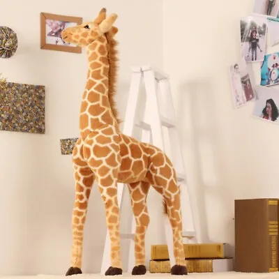 £24 • Buy Big Plush Giraffe Toy Giant Stuffed Animal Soft Doll Large Cute Gift For Kid NEW