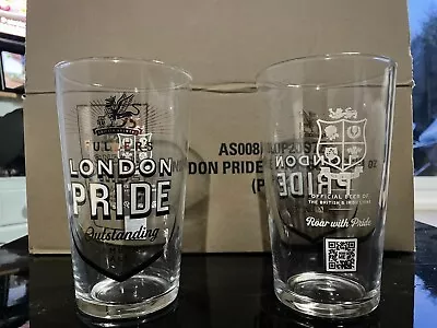 12x Fullers London Pride Glasses (1x Case) • £35