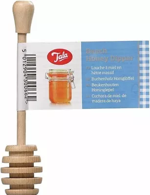 Tala FSC Treehouse Beech Classic Honey Dipper Drizzlier Spoon Tool • £3.49