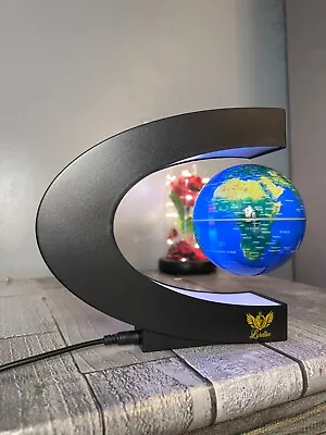 £29.99 • Buy 🌎Floating Rotating EARTH Globe Gift Lamp C Shape UK Seller
