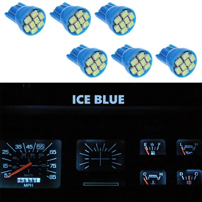 Gauge Cluster LED Dash Bulbs Ice Blue For Ford 80-86 F100 F150 F250 F350 Truck • $9.96