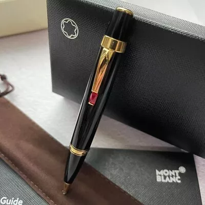 New Montblanc Boheme Resin Black Signing Pen Ballpoint Pen 164 • $95