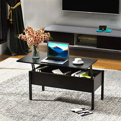 $106.71 • Buy Wood Living Room End Table Furniture With Lift Top Storage Space