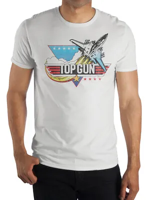 $13.75 • Buy Top Gun Fighter Jet Logo F14 Tomcat Men's T-Shirt