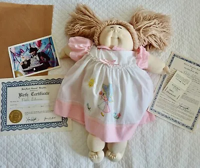 1981 Xavier Roberts 'Little People' Pre-Cabbage Patch Doll WALL Paperwork & Tags • $228