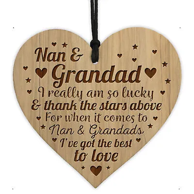 Nan And Grandad Plaque Gift For Grandad Gift For Nan Gift For Grandparents • £4.99