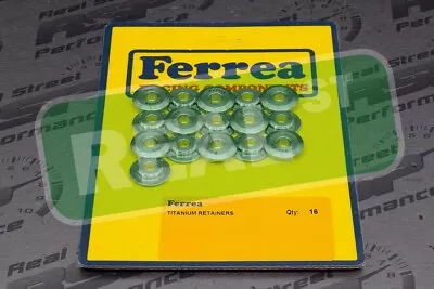 Ferrea Turbo Tool Steel Retainers B18 B18C1 B16 B16A2 H22 H22A Honda Acura • $323.28