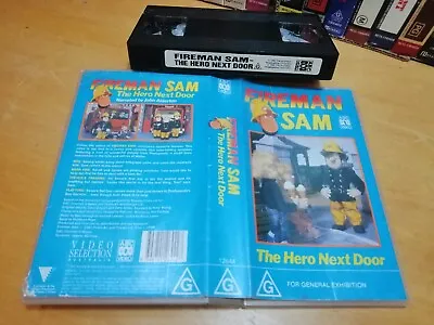 FIREMAN SAM: THE HERO NEXT DOOR (4 Episodes) - 1991 ABC 4 Kids Vhs - A RARE FIND • $38.95
